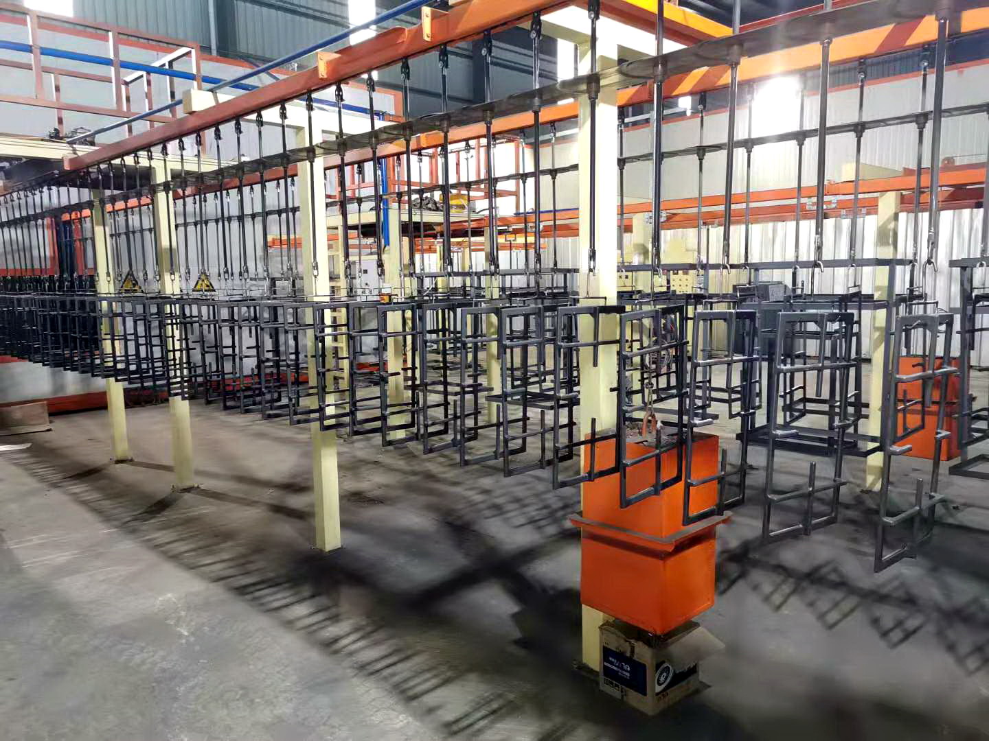 Coating line visual