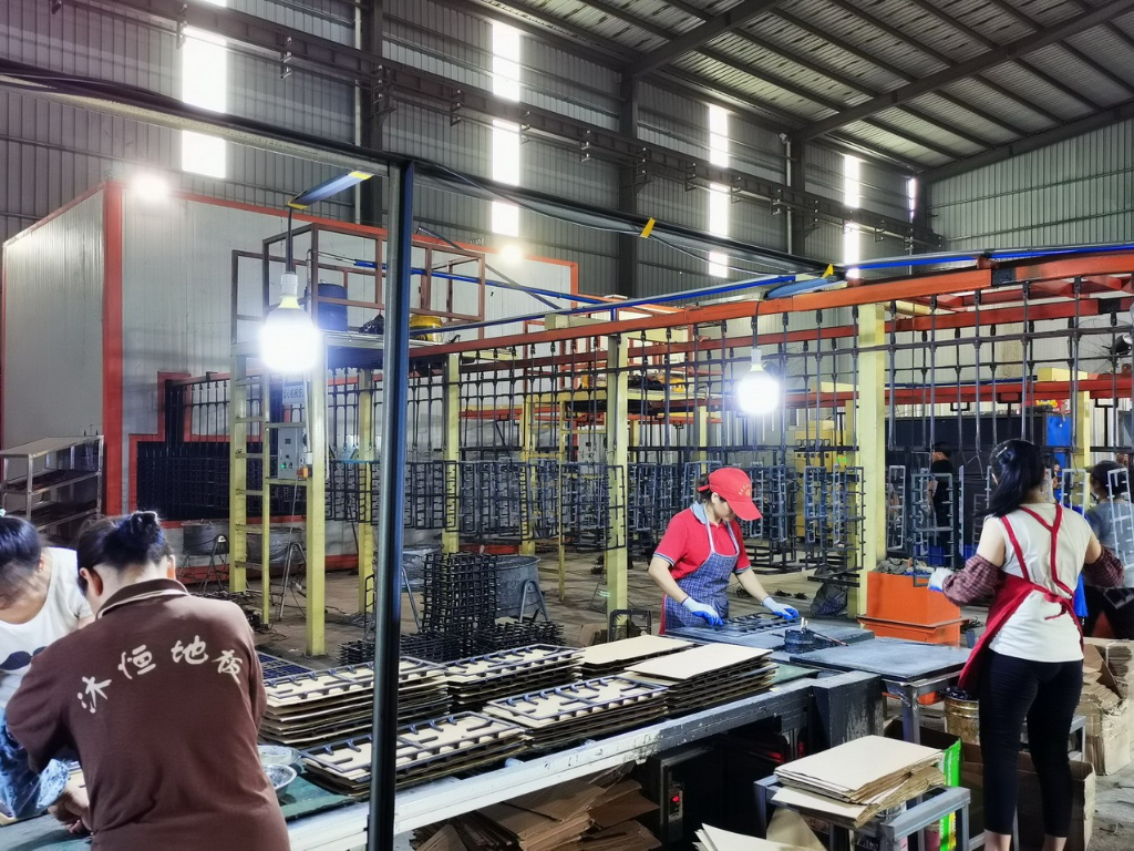 Coating line visual