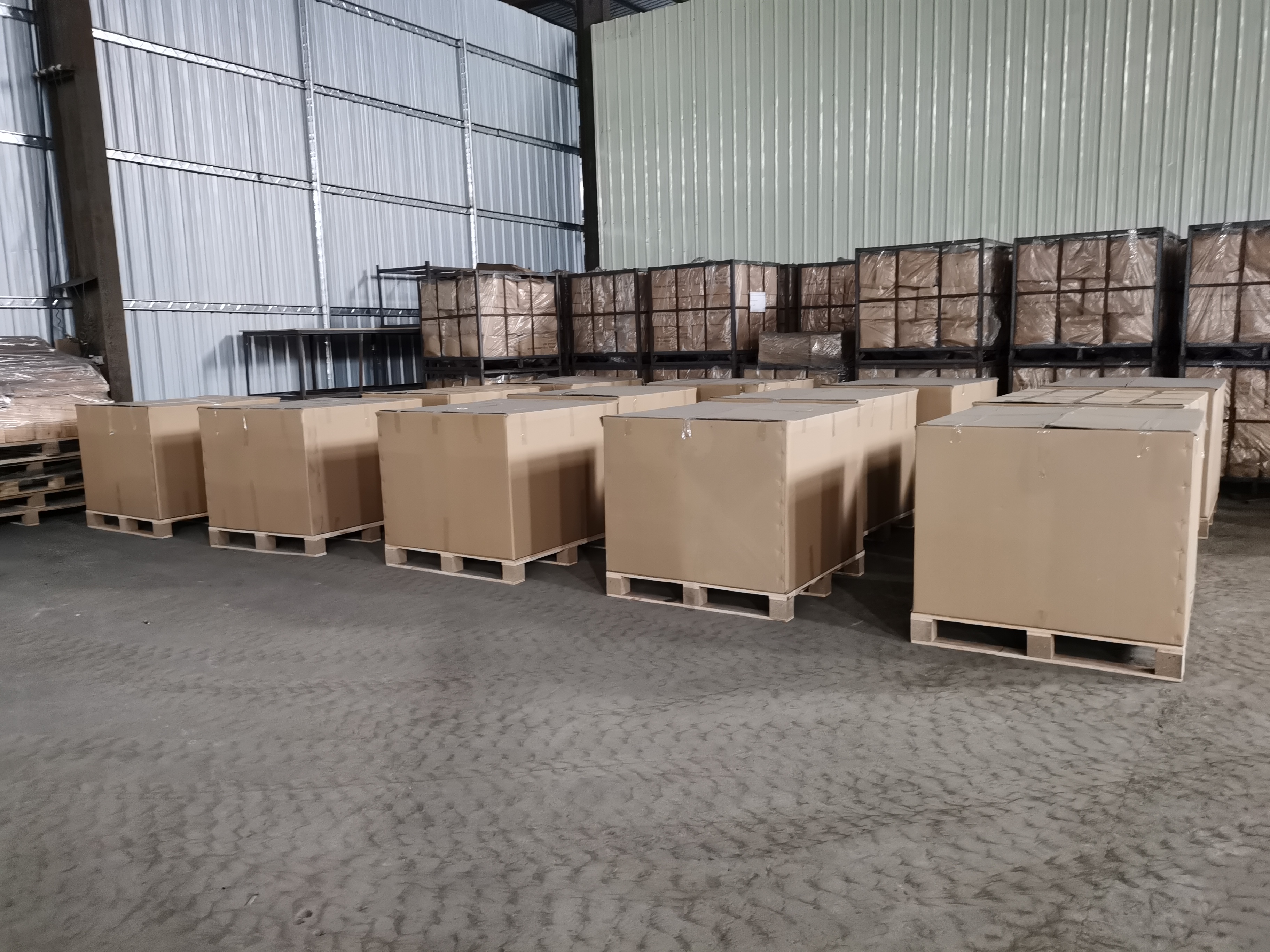 Pallet packaging visual