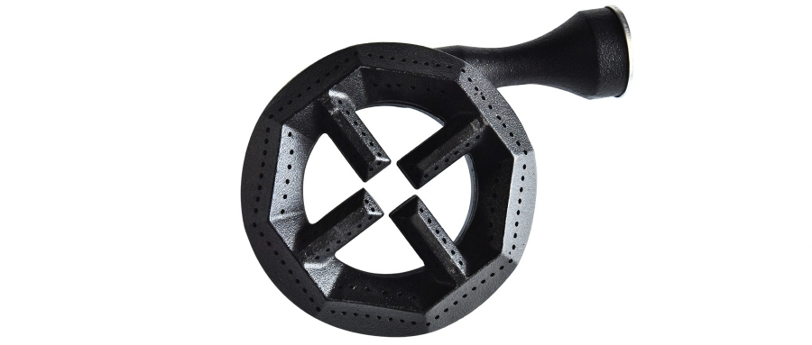 Cast iron burner component photo