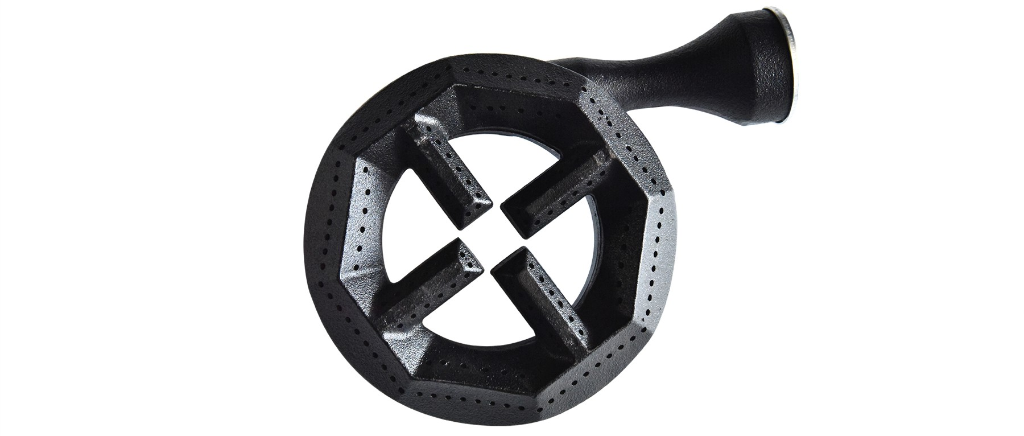 Cast iron burner component photo