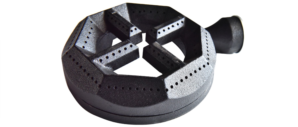 Cast iron burner component photo