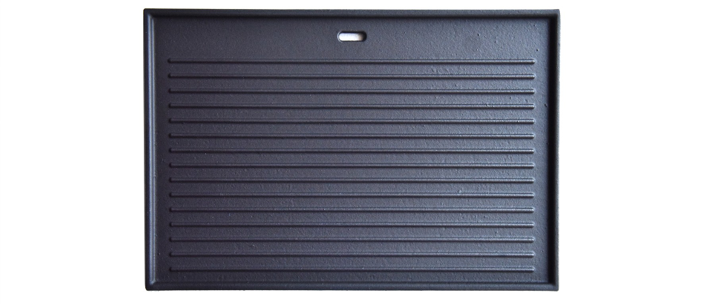 Cast iron grill grate or griddle part photo