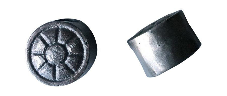 Custom cast iron component photo